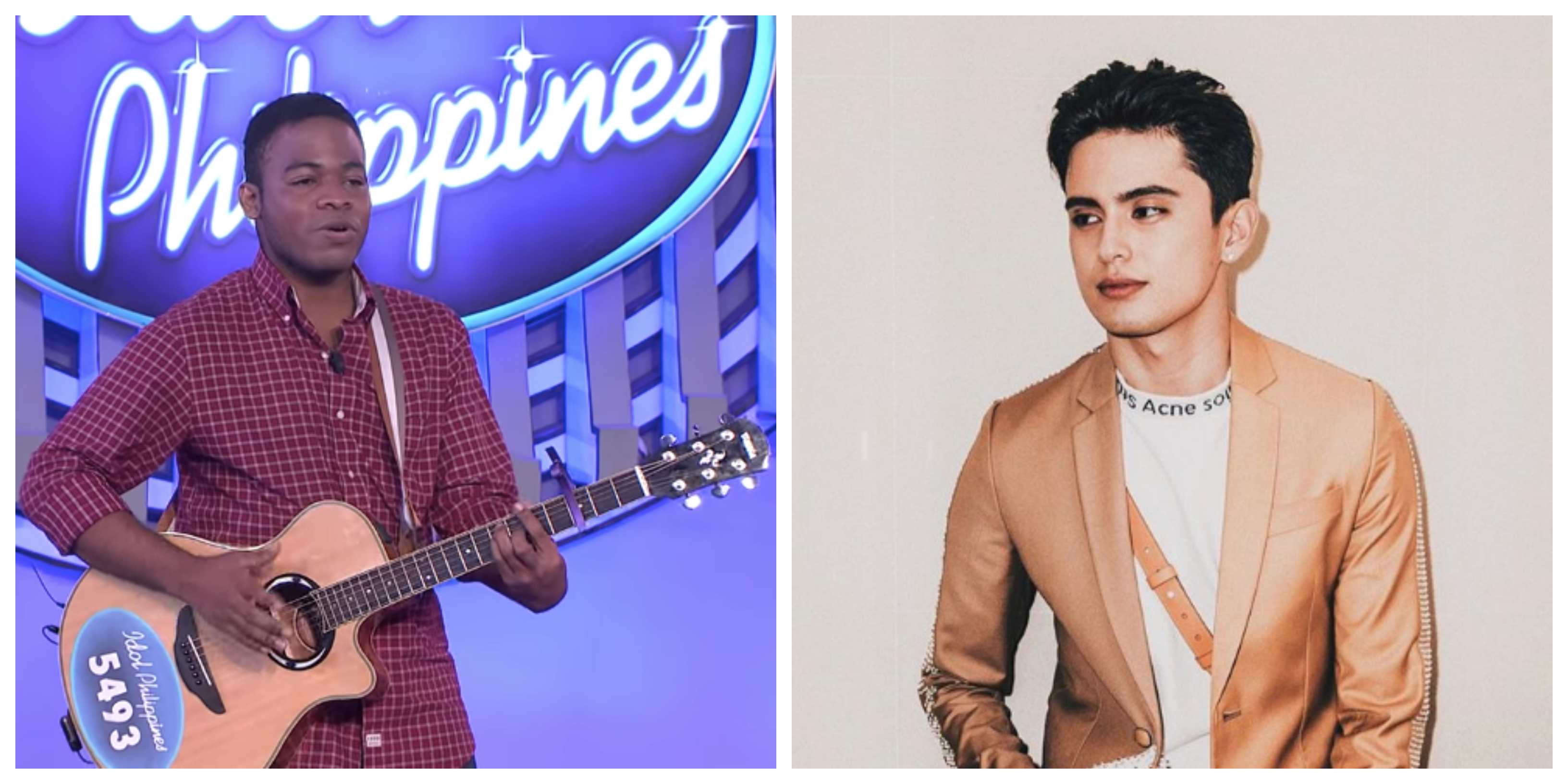 Image composite: Idol Philippines’ YouTube; James Reid’s Instagram.