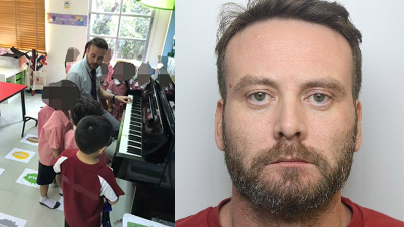 42-year-old former music teacher, James Alexander arrested last year for child sex abuse. Photo: National Crime Agency