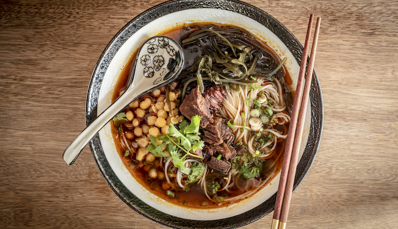 Braised beef rice noodle. Photo: Chuan Hung