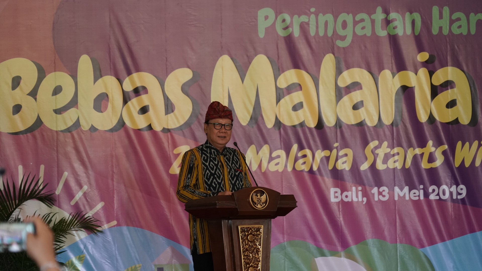 Indonesia observes World Malaria Day in Bali on May 13, aims to eradicate the disease nationwide by 2030. Photo: KemenkesRI / Twitter