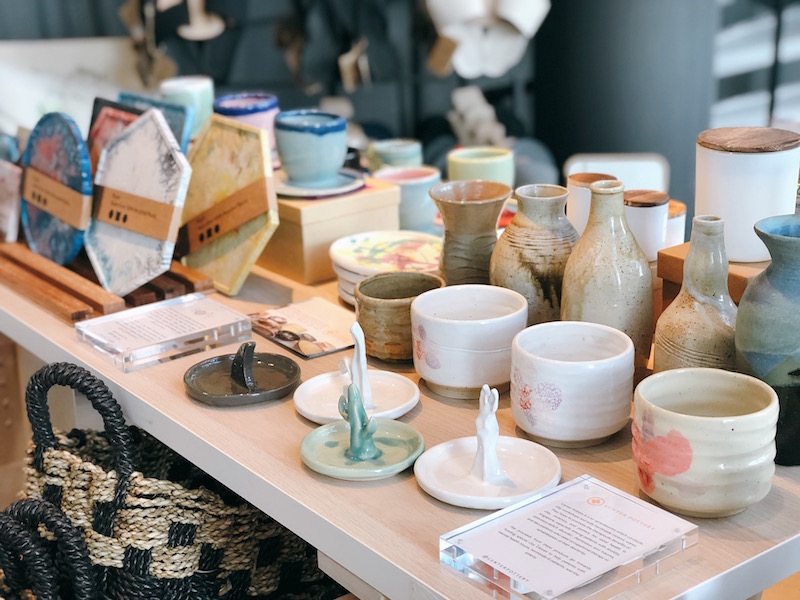 Products by Bope and Center Pottery. Photo: Coconuts Media