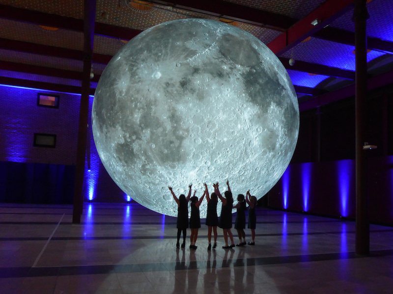 Museum of the Moon by Luke Jerram. Photo: Luke Jerram