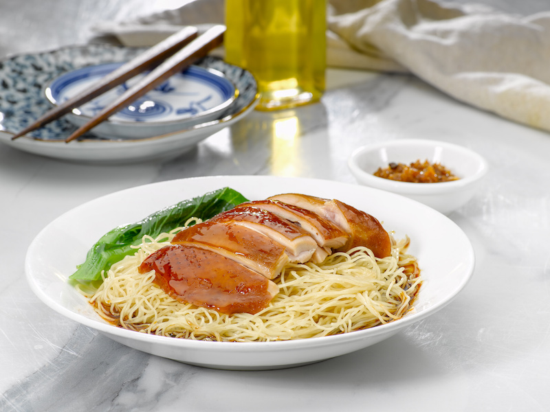 Specialty Rose Wine Soy Sauce Chicken Noodles. Photo: Ho Fook Hei