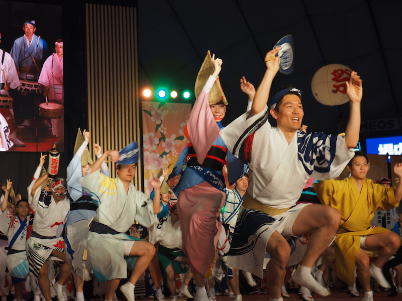 Tokyo Koenji Awa-Odori dance. Photo: Resorts World Sentosa
