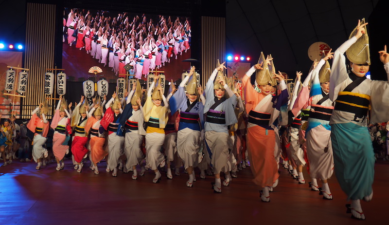 Tokyo Koenji Awa-Odori dance. Photo: Resorts World Sentosa