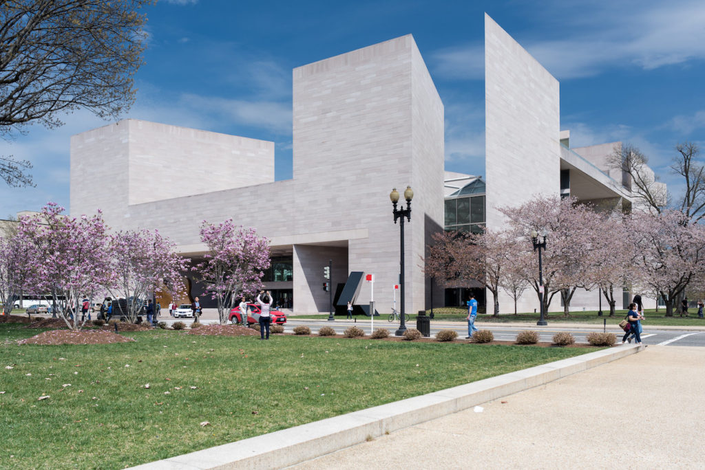 I. M. Pei's East Building at the National Gallery of Art in Washington, DC. Photo via Flickr/Robert Lyle Bolton.