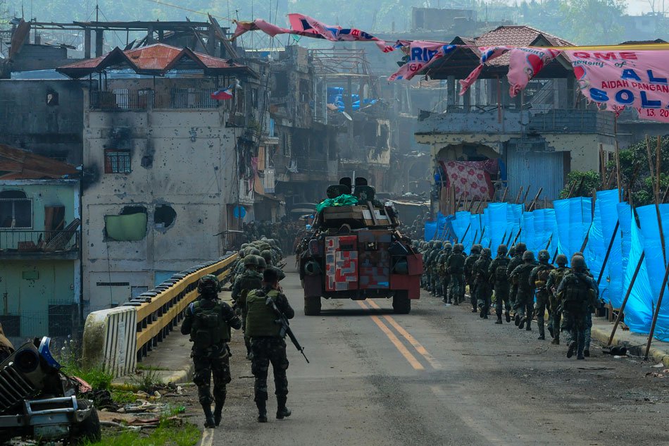 Armed Forces of the Philippines spokesman Edgard Arevalo credits reservists for helping the army win the Battle of Marawi in 2017. Photo: Froilan Gallardo/ABS-CBN News