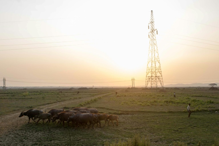Telecommunications tower in Northern Rakhine State @ AFP