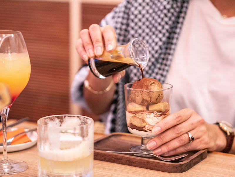 Some affogato action going on there. Photo: The Affogato Lounge