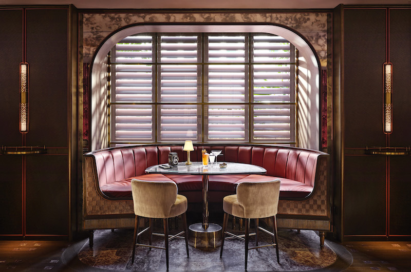 Banquette seating. Photo: Idlewild