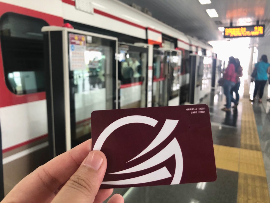 LRT Jakarta ticket. Photo: Nadia Vetta Hamid/Coconuts Media