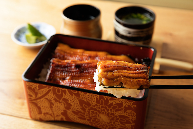 Unaemon's grilled eel dish. Photo: Gochi