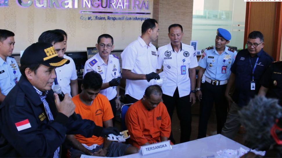 JAP could face up to 15 years in prison, and a maximum fine of IDR 10 billion (USD 703,000). Photo: Ngurah Rai Customs Office