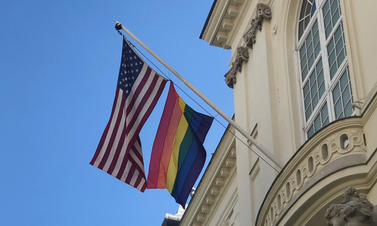 Photo: The U.S. embassy in Austria