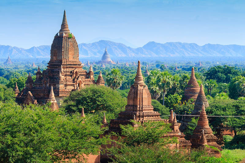 Bagan in Myanmar.
