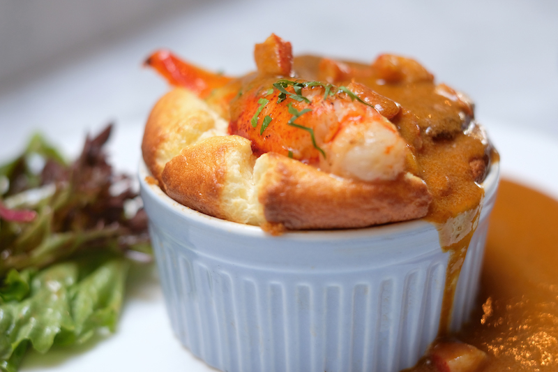 Lobster souffle. Photo: Souffle