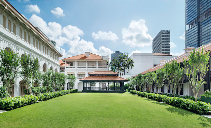 The Lawn. Photo: Raffles Hotel Singapore