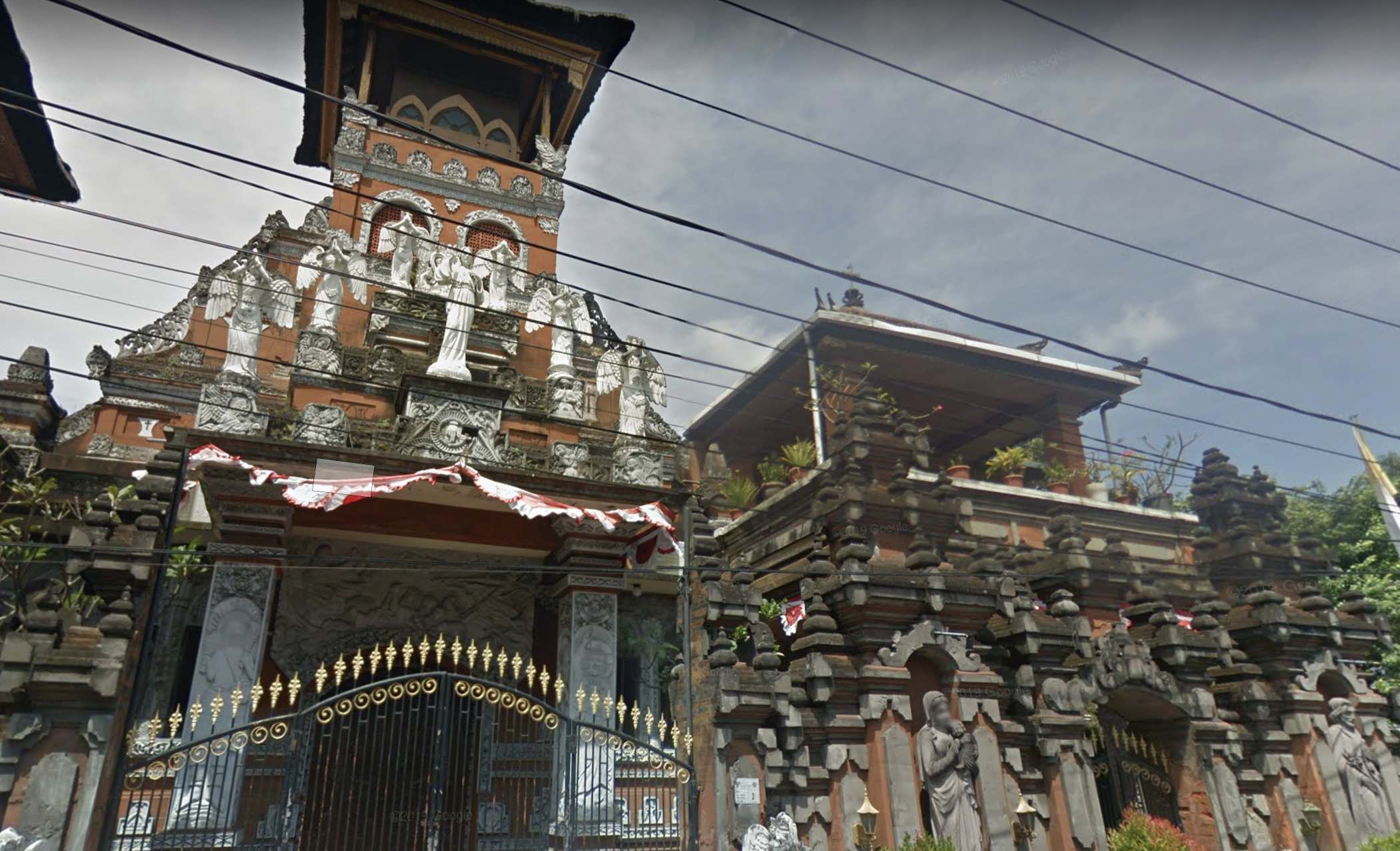 Saint Joseph Catholic Church in Denpasar. Photo via Google Maps