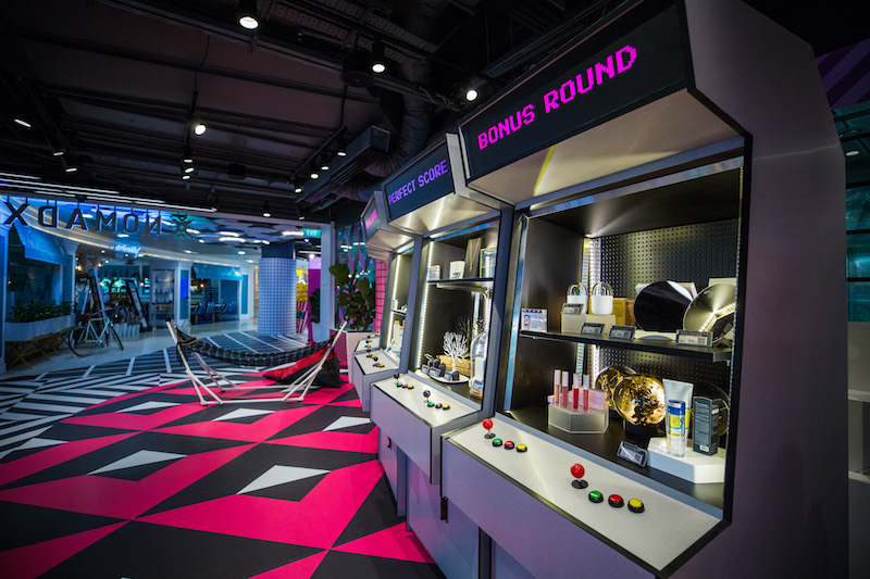 The 'arcade' showroom. Photo: NomadX