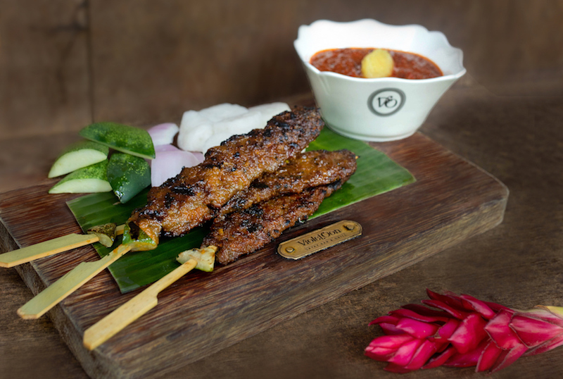 Impossible satay. Photo: Violet Oon Singapore