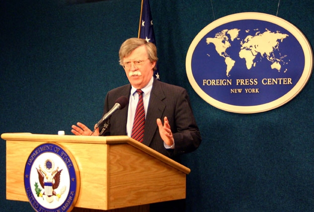 US President Donald Trump's national security adviser, John Bolton, has called out China for 'bullying tactics' in the South China Sea. Photo: Wikimedia Commons