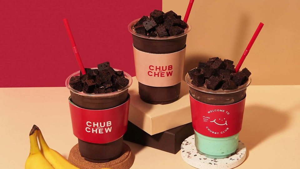 Chub N Chew Internet Famous Brownie Frappes Get A Physical Store In Siam Square Coconuts Bangkok