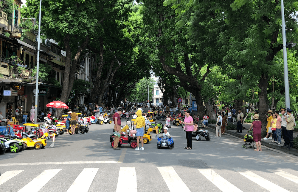 Hanoi Walking Street.