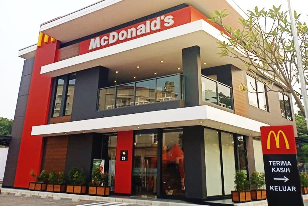 A McDonald’s restaurant in Indonesia. Photo: Instagram/@mcdonaldsid