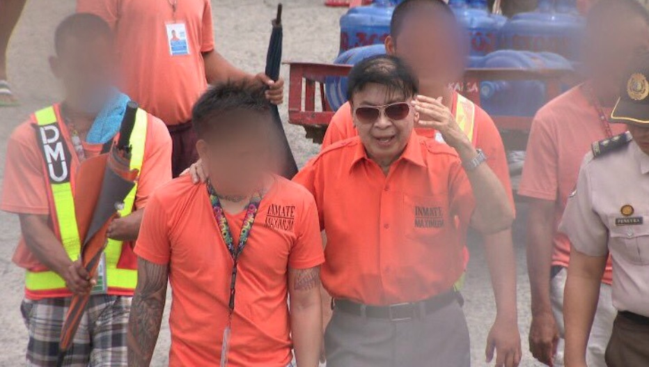 Antonio Sanchez in the New Bilibid Prisons in Muntinlupa City. <i></noscript>Photo: Michael Joe Delizo/ABS-CBN News</i>