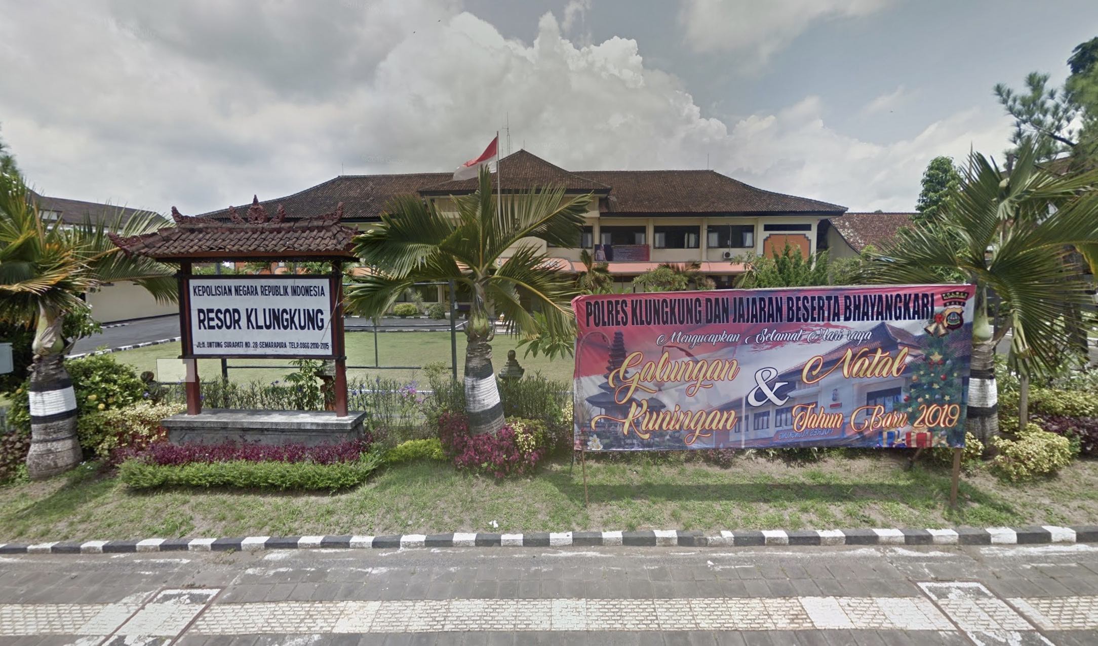 Klungkung Police Station. Photo: Google Maps