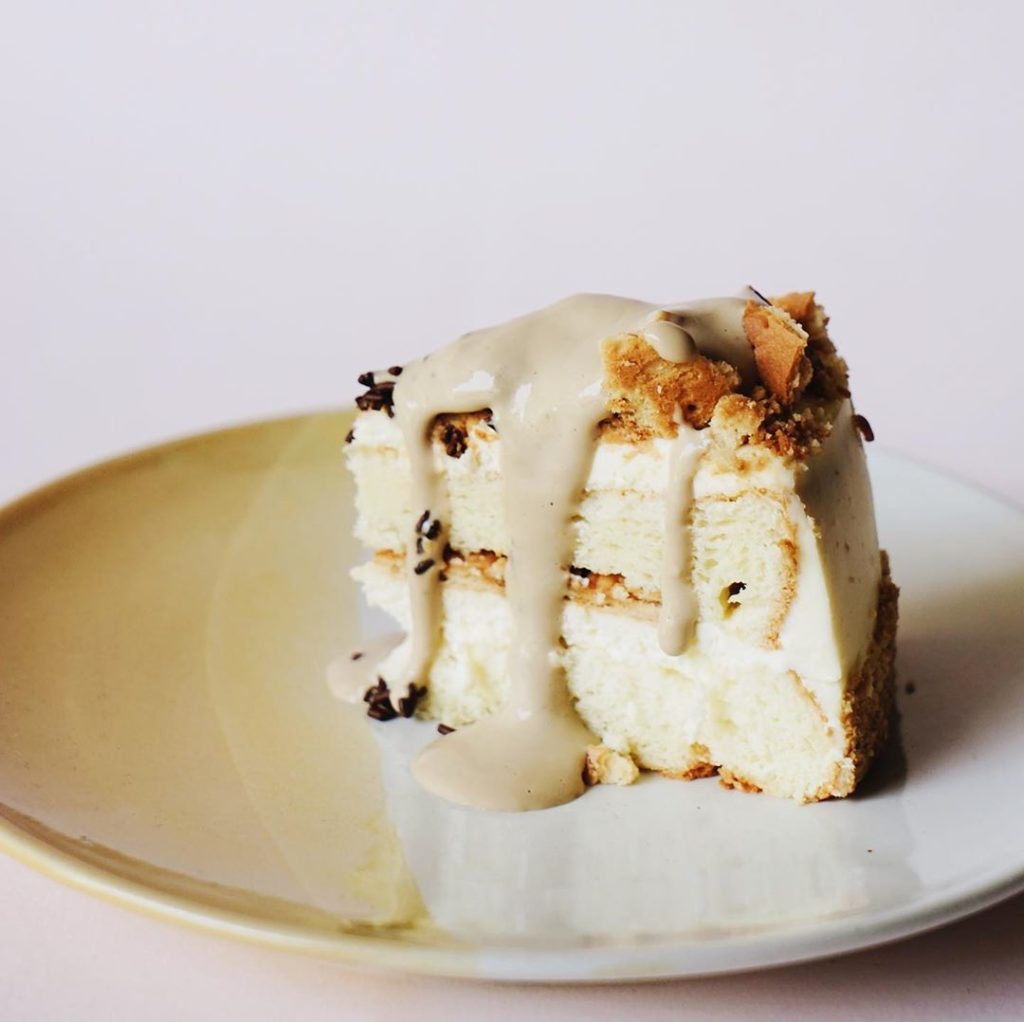 Dulcet Pattiserie's Regal & Joe Cake. Photo: Instagram/@dulcetpattiserie