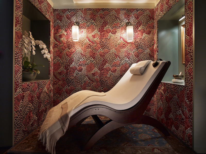 Inside the relaxation room. Photo: Six Senses Maxwell
