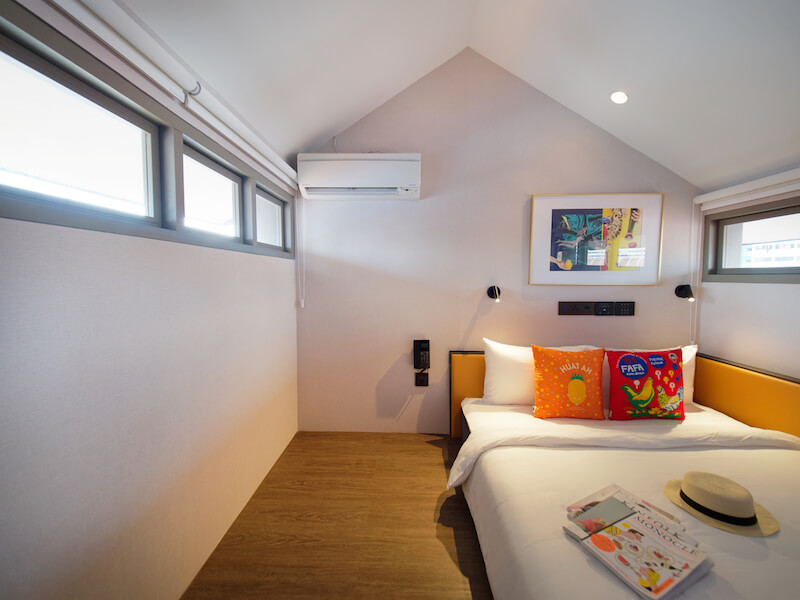 The bed alcove. Photo: Hotel Soloha