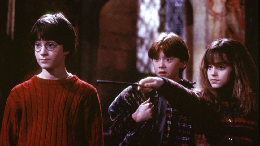 A scene from Harry Potter​ and the Philosopher’s Stone. Image courtesy of Warner Bros. 