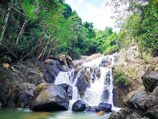 Waterfall in Than Sadet-Ko Pha-Ngan National Park. Photo: National Parks, Wildlife and Plant Conservation Department