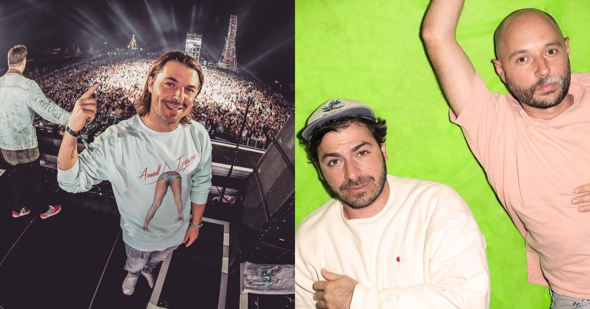 Swedish DJ/producer Axwell and Australian electronic music duo Bag Raiders will perform their sets in Jakarta this weekend. Photos: Instagram/@axwell and @bag_raiders