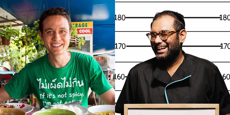 Mark Wiens (left) and Gaggan Anand (right)