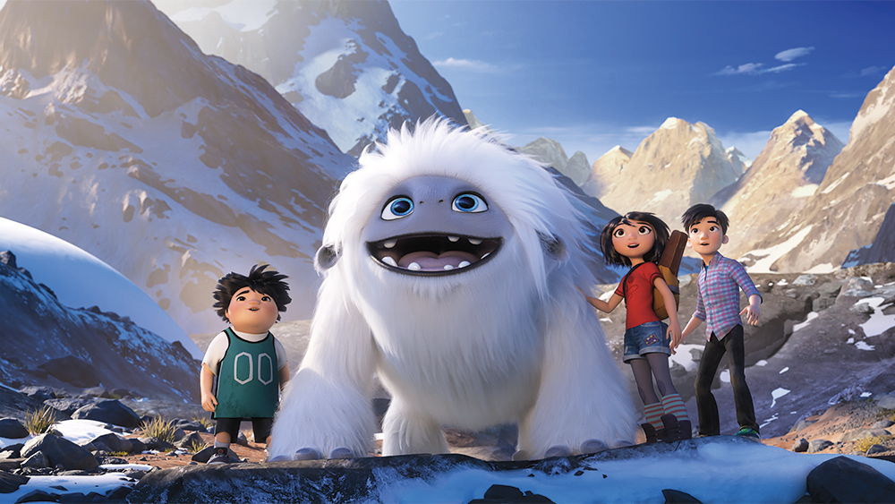 A still from the movie ‘Abominable.’ Photo: DreamWorks Animation