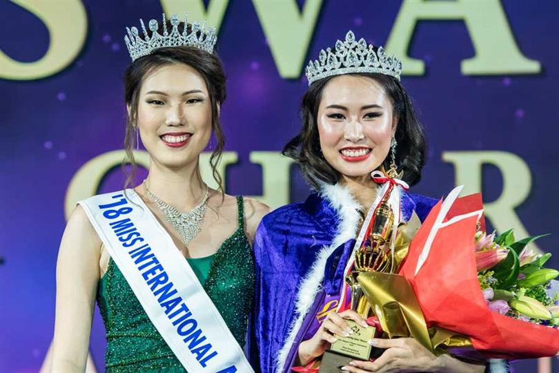 Charlotte Chia, 21, crowned Miss Singapore International on July 13. Photo: Miss Singapore International/Facebook