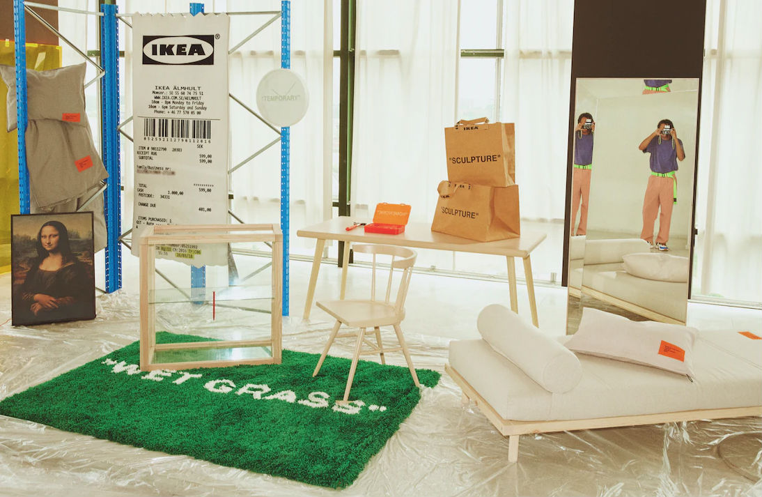 The Ikea x Virgil Abloh Markerad collection. Photo: Ikea