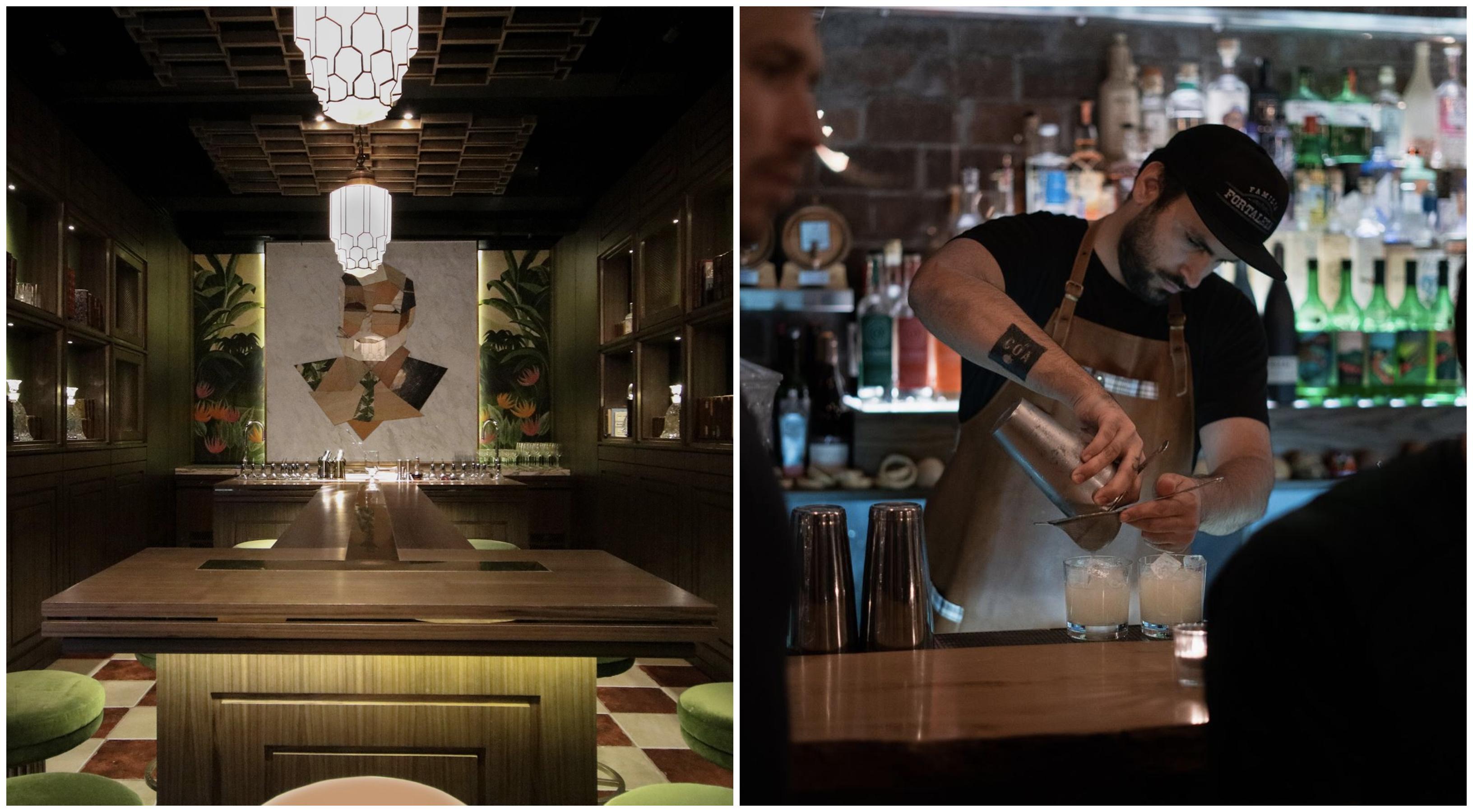 Hong Kong’s Old Man (left) and Coa (right), both of which made it onto this year’s World’s 50 Best Bars list. Photos via Facebook.