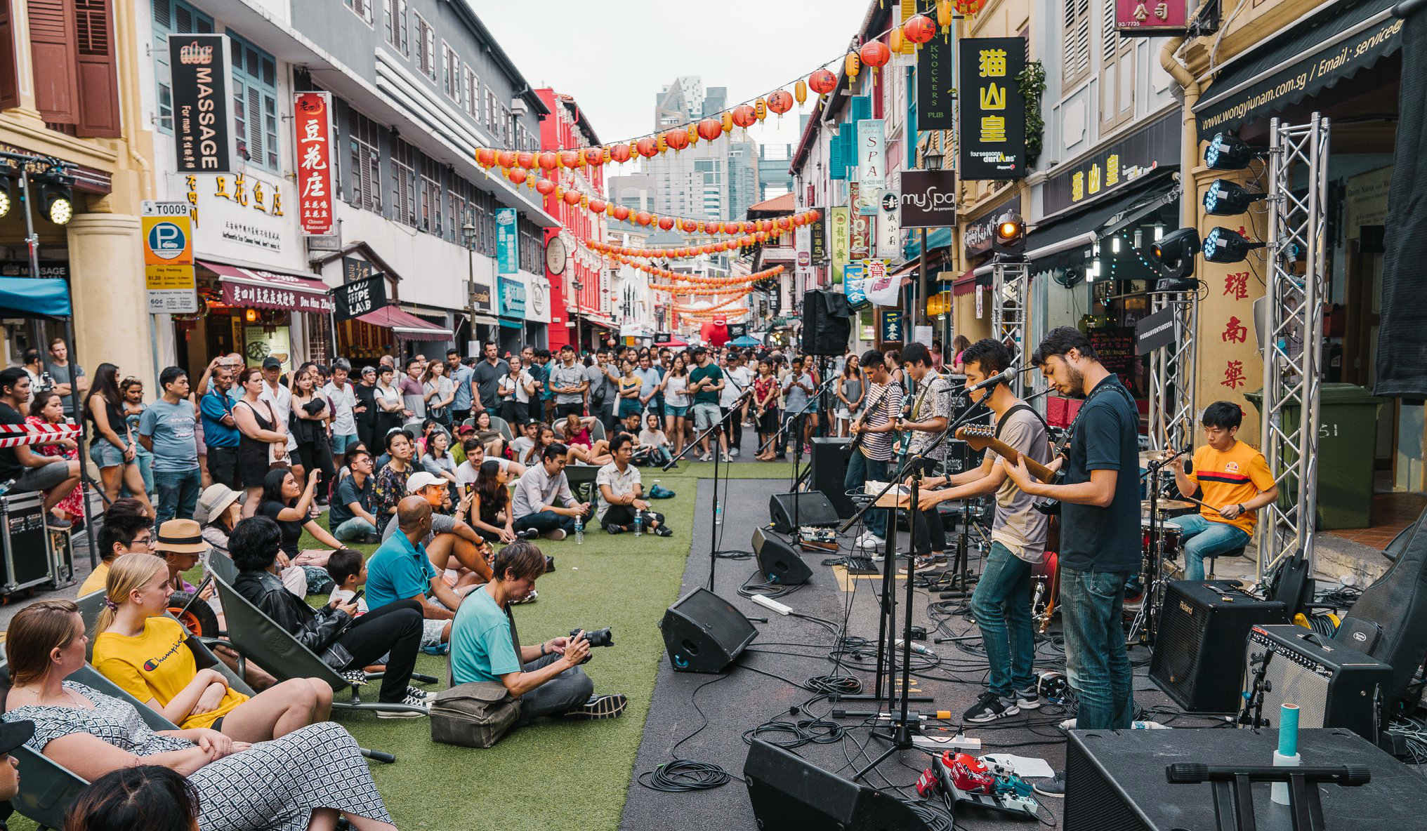The scene at Urban Venture’s last street festival. Urban Ventures/Facebook