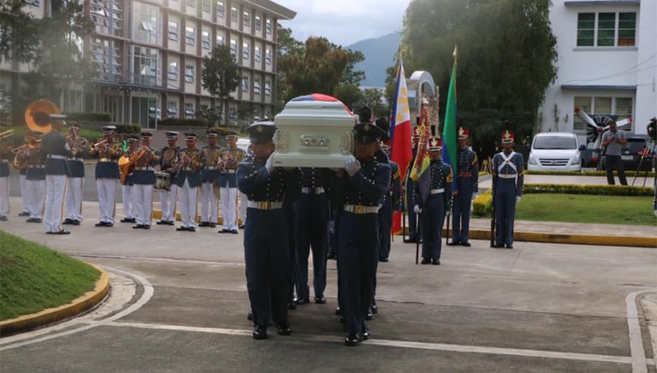 The Philippine Military Academy honored the late cadet Mario Telan Jr., who died of drowning in his swimming class. <i></noscript>Photo: PMA</i> 