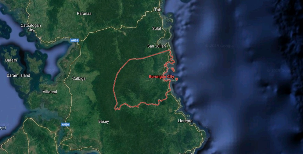Borongan City in Eastern Samar. <i></noscript>Photo: Google maps</i>