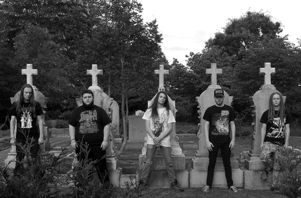 See? via Metal Bulletin Zine, band: Cemetery Filth