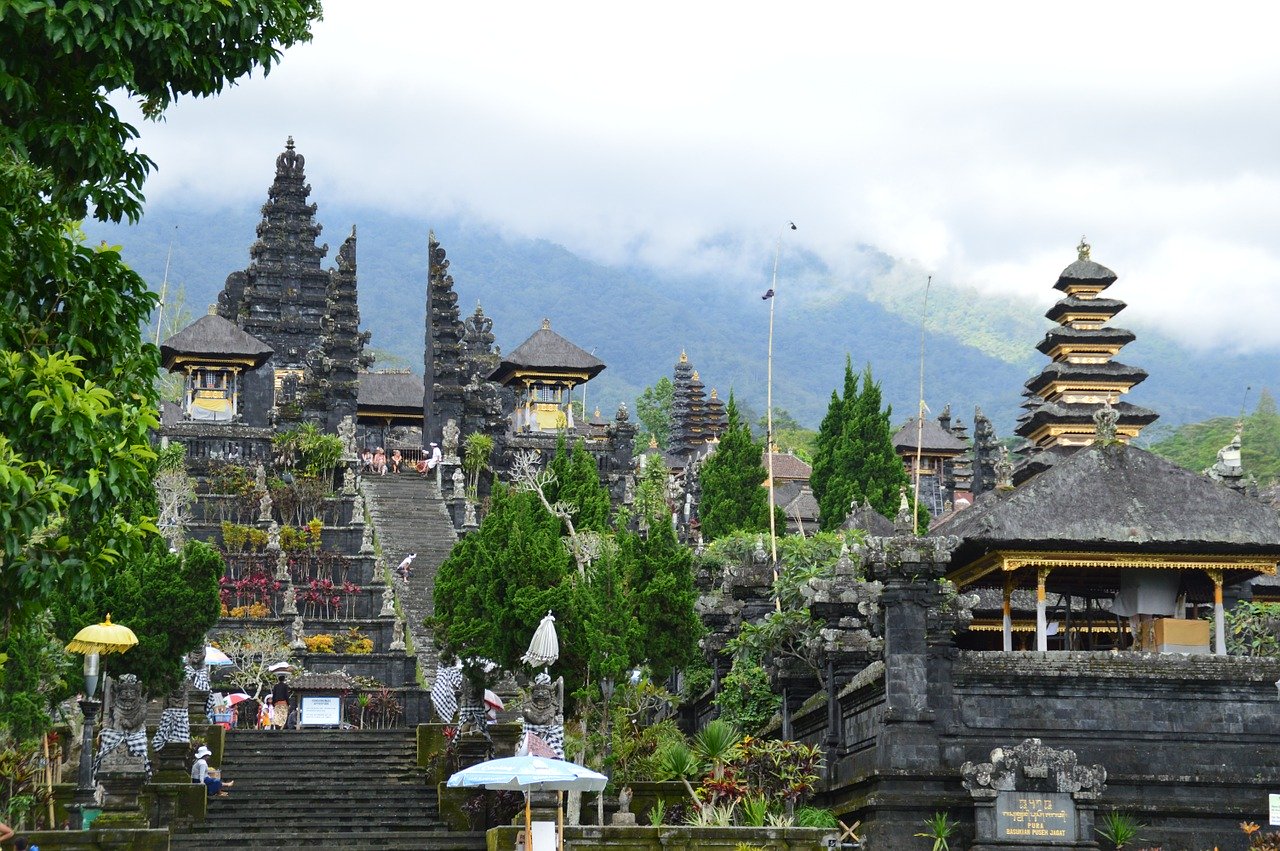 File photo of Pura Besakih in Bali’s Karangasem regency. Photo: Pixabay