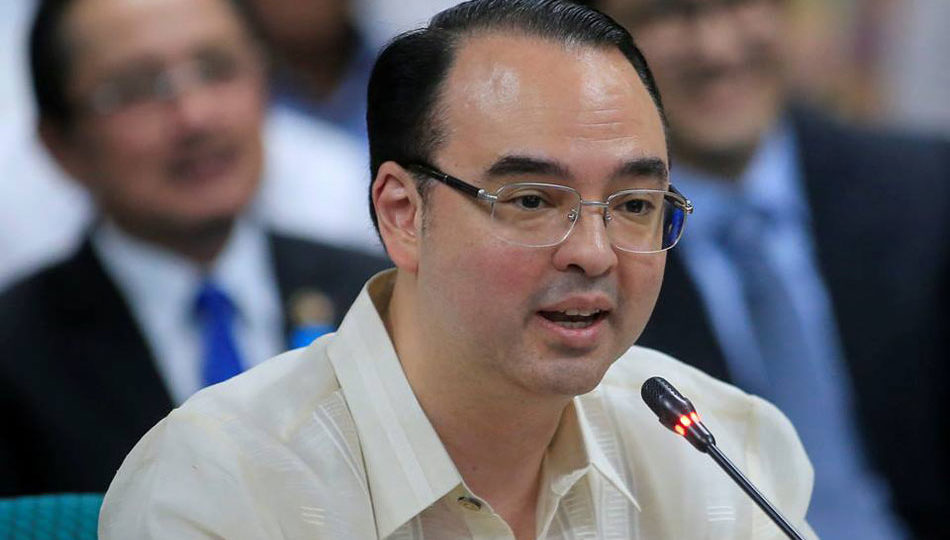 House Speaker Alan Peter Cayetano. <i></noscript>Photo: ABS-CBN News</i>