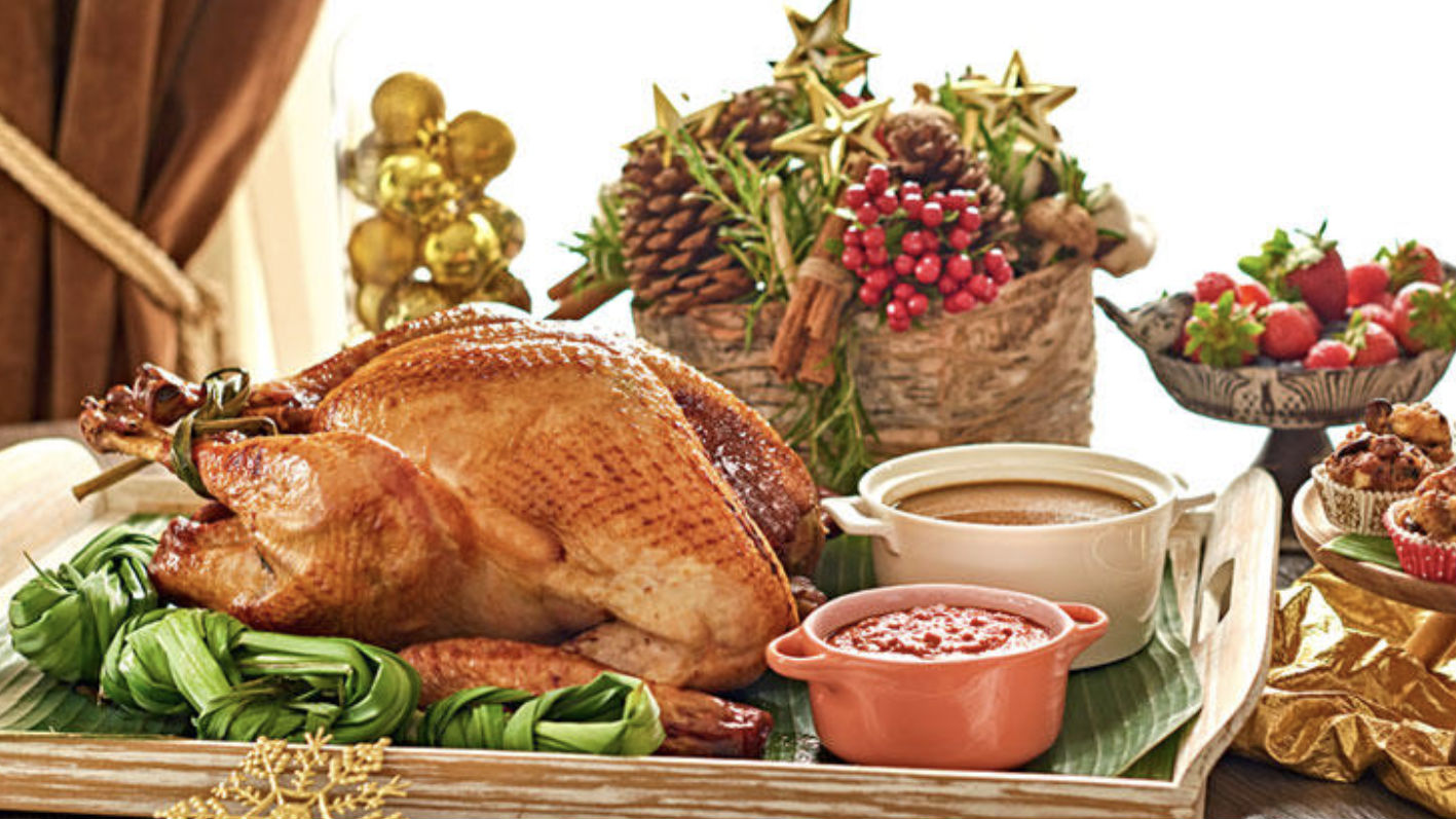 Christmas feast takeaway. Photo: Goodwood Park Hotel’s The Deli