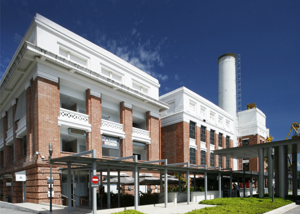 The exterior of St. James Power Station. Photo: Mapletree Investments