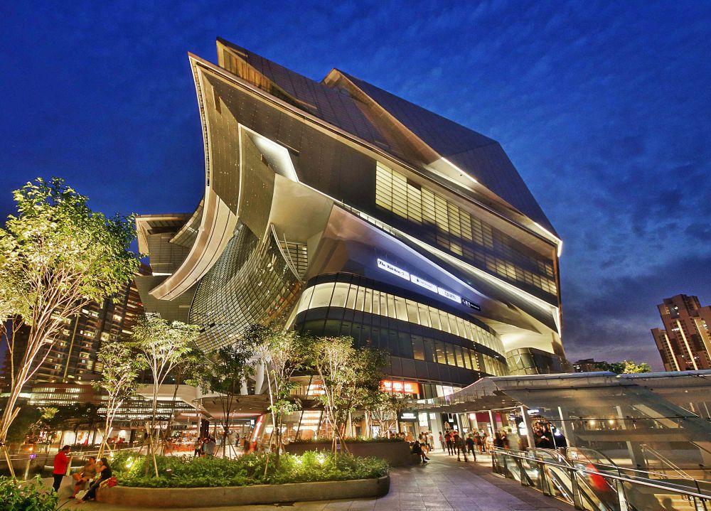 The Star Vista shopping mall. Photo: CapitaLand